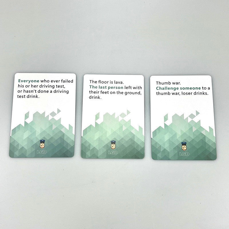 Let's Get Drunk Cards